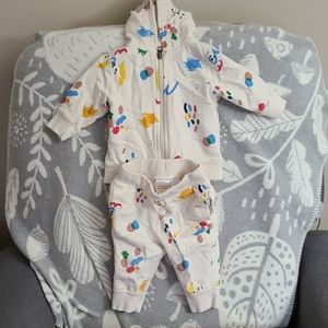 Hanna Andersson Sweat Suit 6 to 12 months
